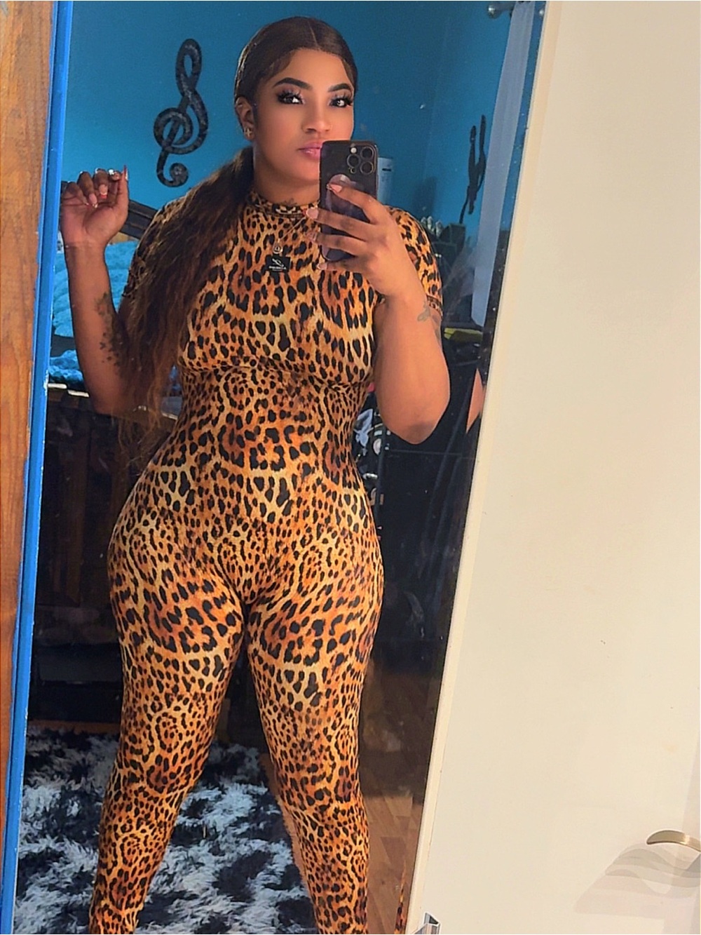 Jlorraine Leopard Print Jumpsuit - Women's Animal Print One-Piece
